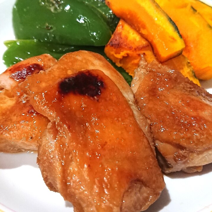 鶏もも肉 はちみつ漬け込み照り焼き レシピ・作り方 by エドワード|楽天レシピ
